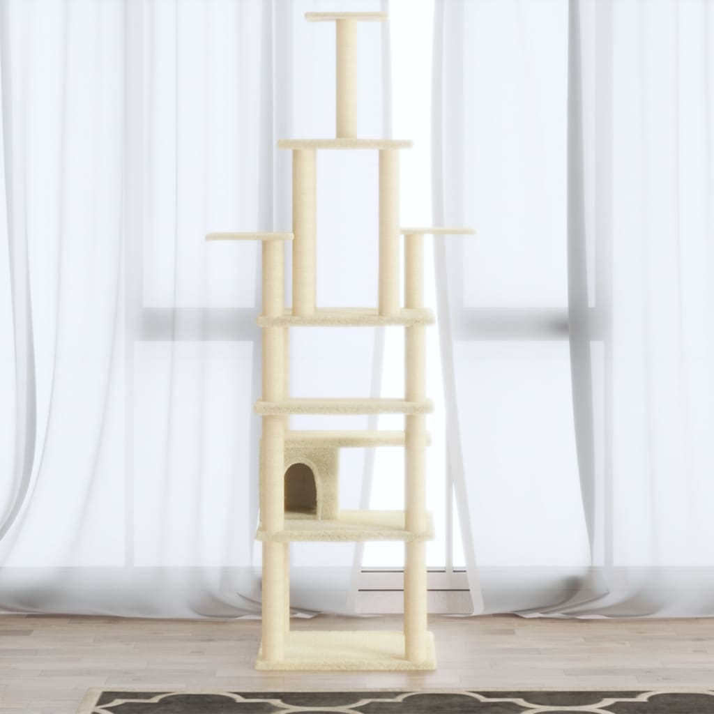 Kattenkrabpaal Met Sisal Krabpalen 183 Cm