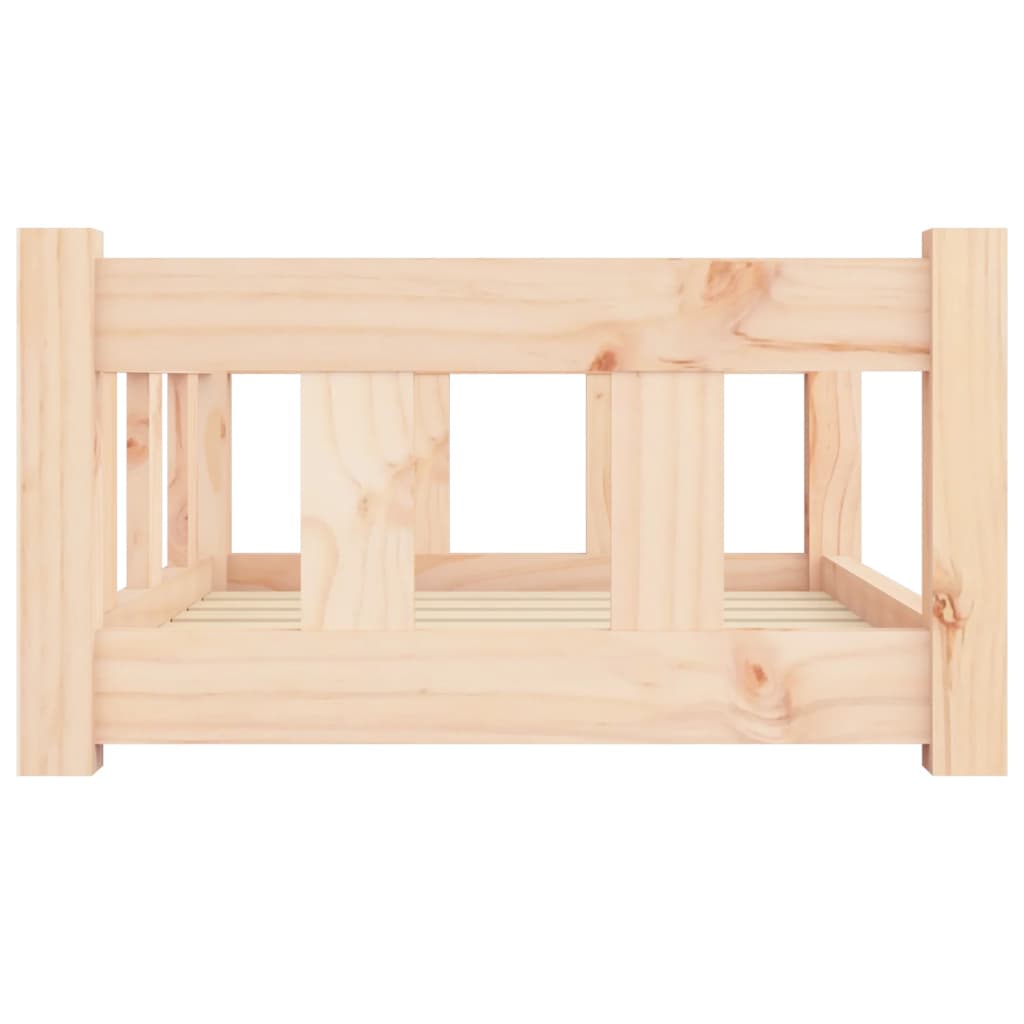 Hondenmand 65,5X50,5X28 Cm Massief Grenenhout