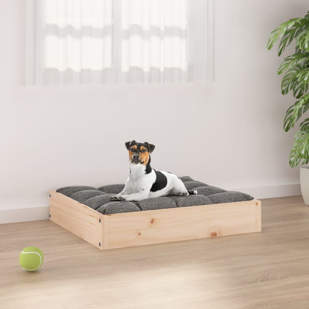 Hondenmand 61,5X49X9 Cm Massief Grenenhout