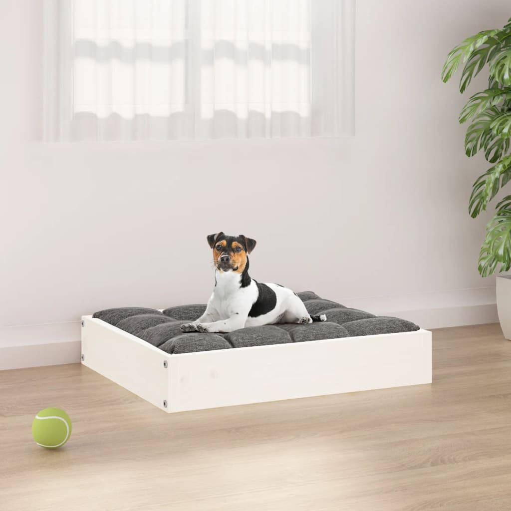 Hondenmand 61,5X49X9 Cm Massief Grenenhout