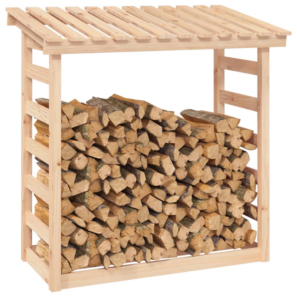 Haardhoutrek 108X64,5X110 Cm Massief Grenenhout