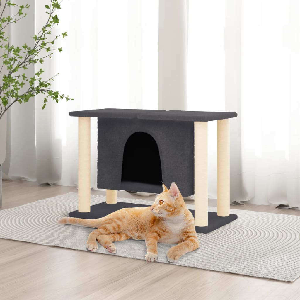 Kattenmeubel Met Sisal Krabpalen 50 Cm