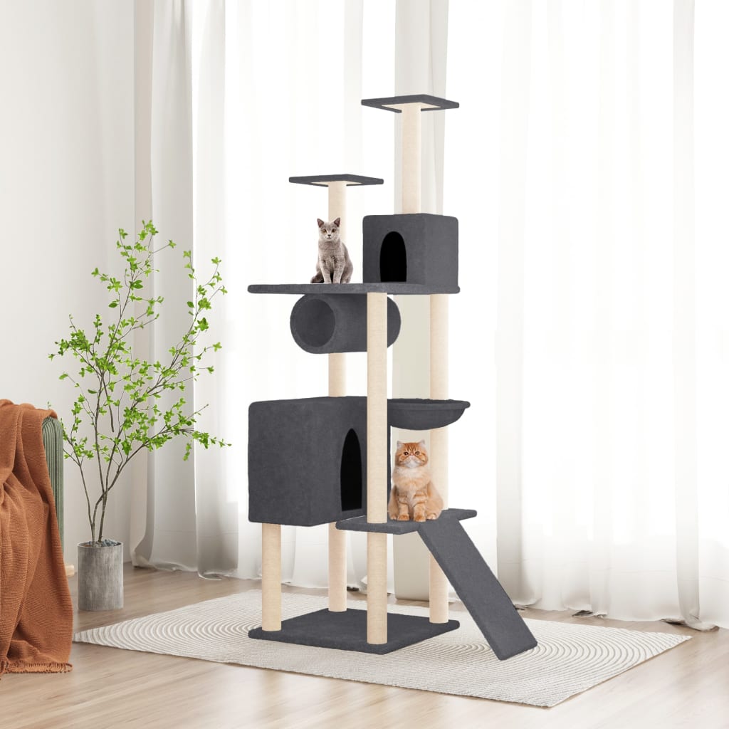 Kattenmeubel Met Sisal Krabpalen 168 Cm