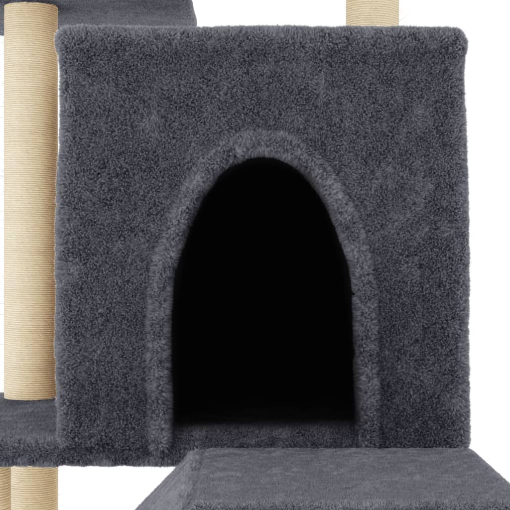 Kattenmeubel Met Sisal Krabpalen 110,5 Cm