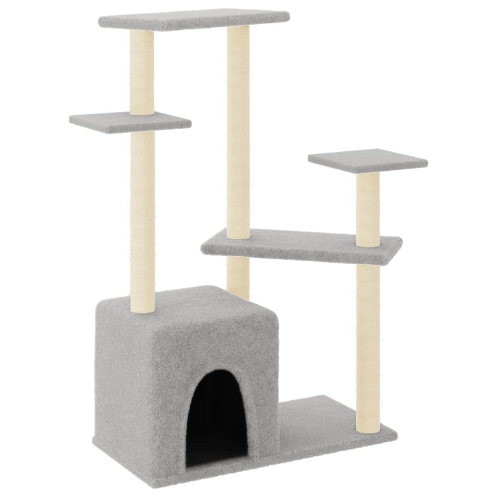 Kattenmeubel Met Sisal Krabpalen 107,5 Cm