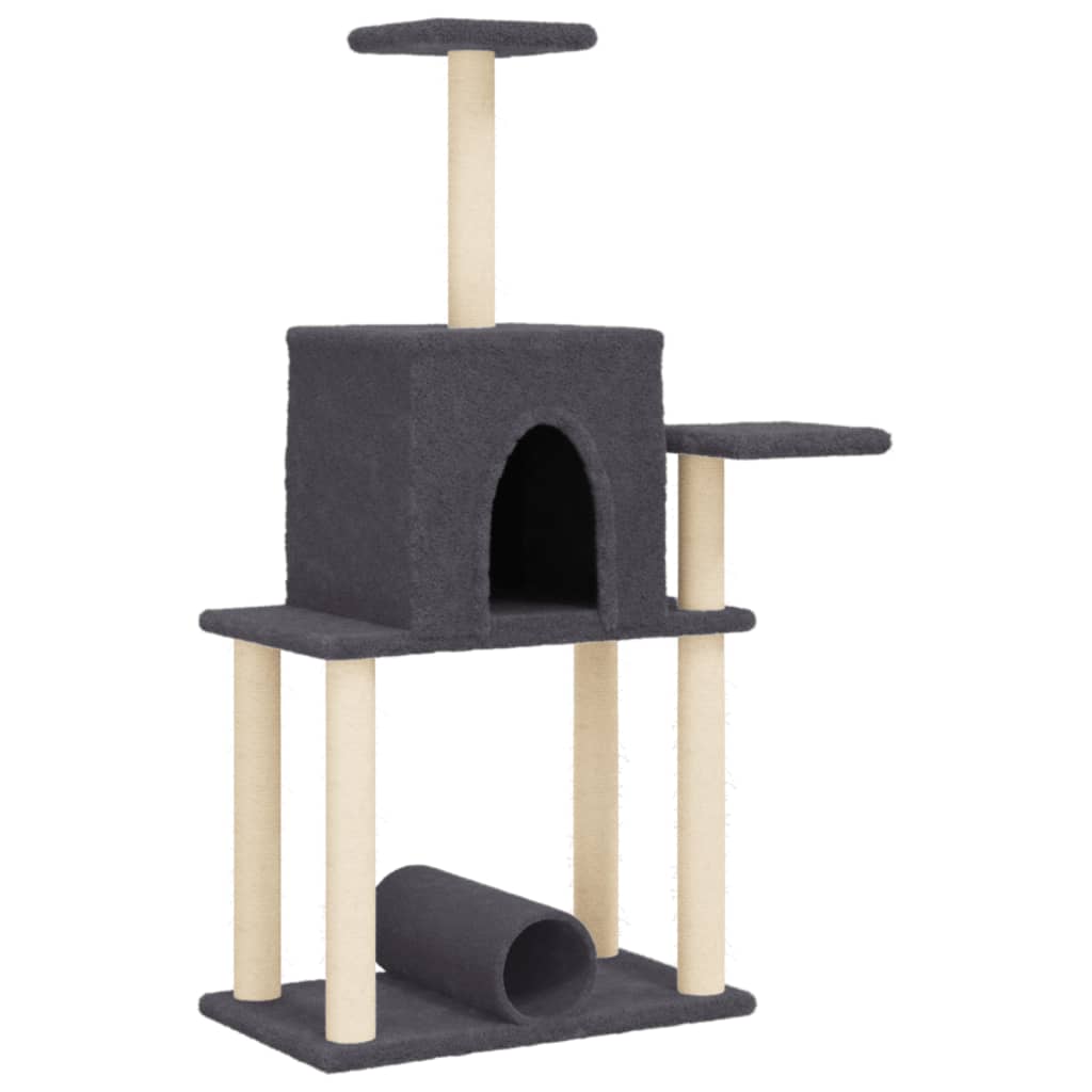 Kattenmeubel Met Sisal Krabpalen 122 Cm
