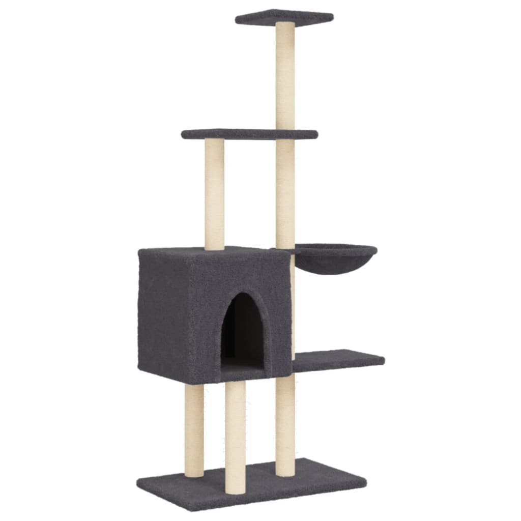 Kattenmeubel Met Sisal Krabpalen 145 Cm