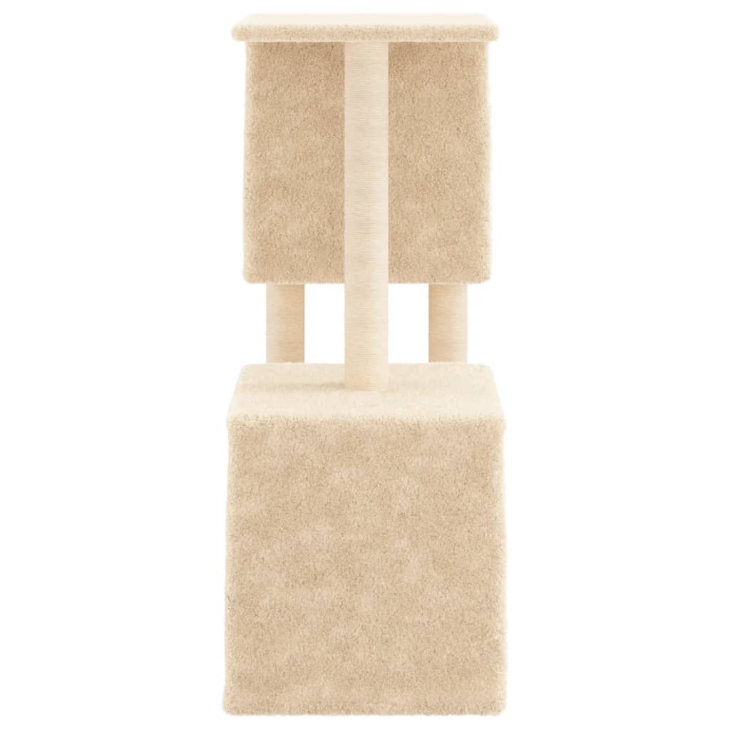 Kattenmeubel Met Sisal Krabpalen 86 Cm Kleurig