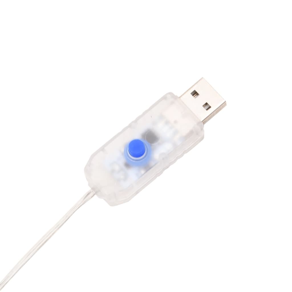 Kerst Ijspegellamp 200 Led's Koud Wit 20 M Acryl Pvc