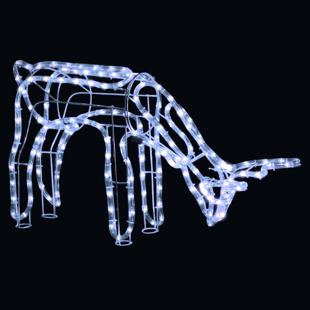 Kerstverlichting Rendieren 2 St 73X31X45 Cm Koudwit