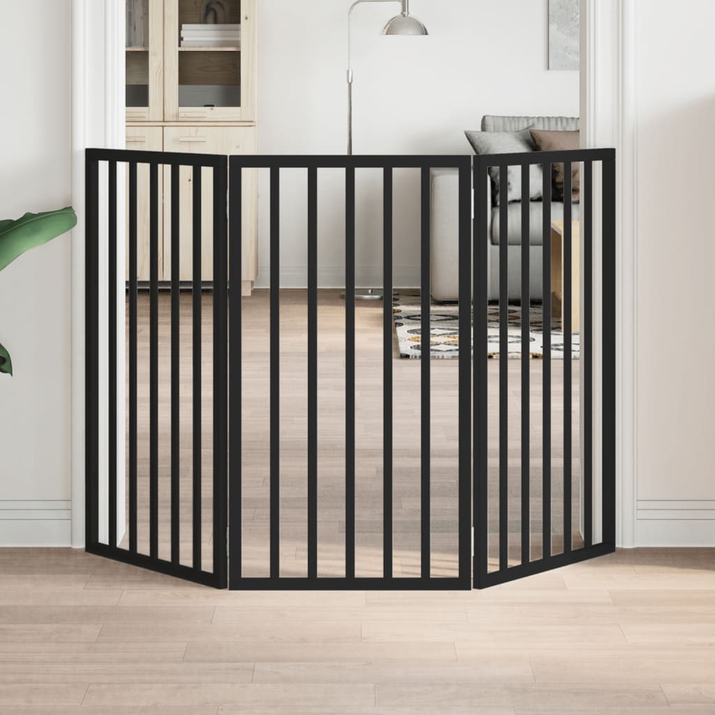 Hondenhek Opvouwbaar 2 Panelen 160 Cm Populierenhout
