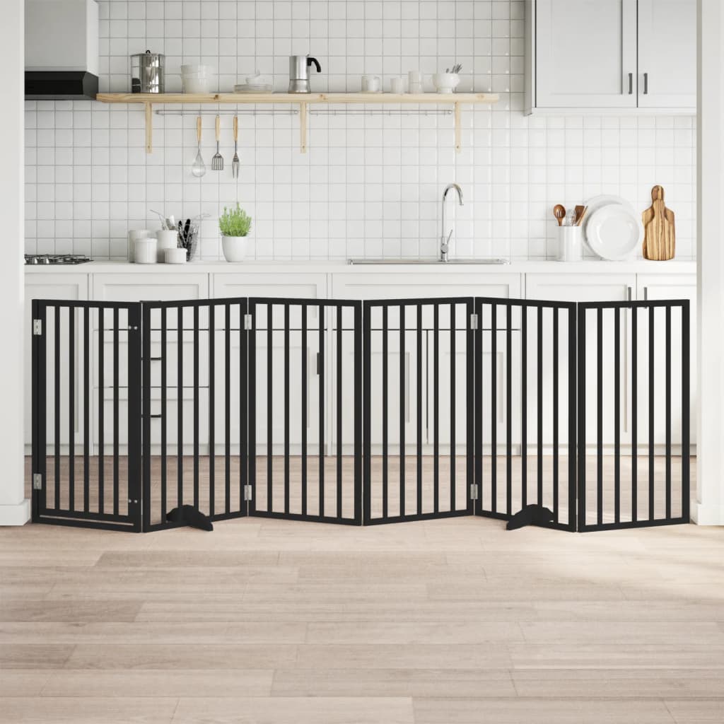 Hondenhek Opvouwbaar 2 Panelen 160 Cm Populierenhout