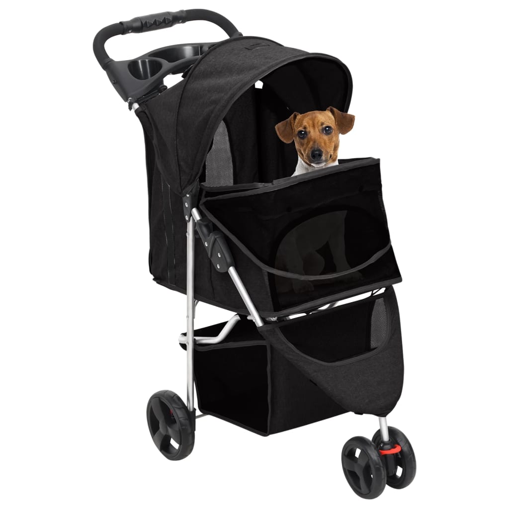 Hondenwagen Inklapbaar 80X46X98 Cm Oxford Stof