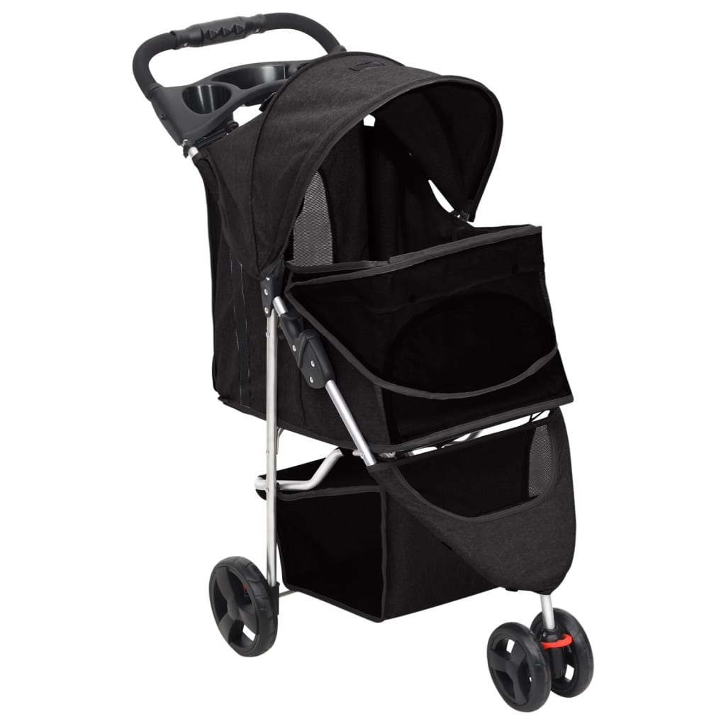 Hondenwagen Inklapbaar 80X46X98 Cm Oxford Stof