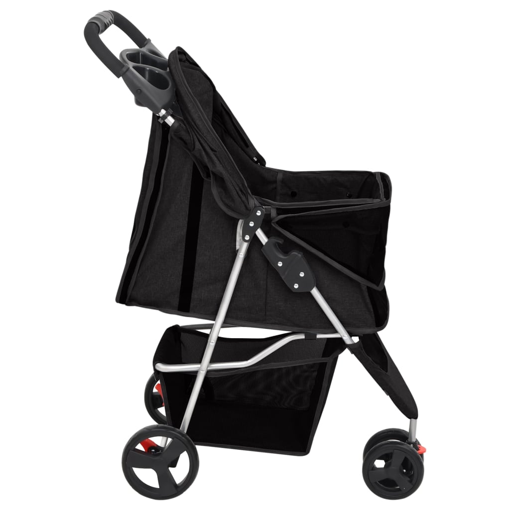 Hondenwagen Inklapbaar 80X46X98 Cm Oxford Stof