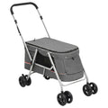 Hondenwagen Inklapbaar 100X49X96 Cm Linnenstof