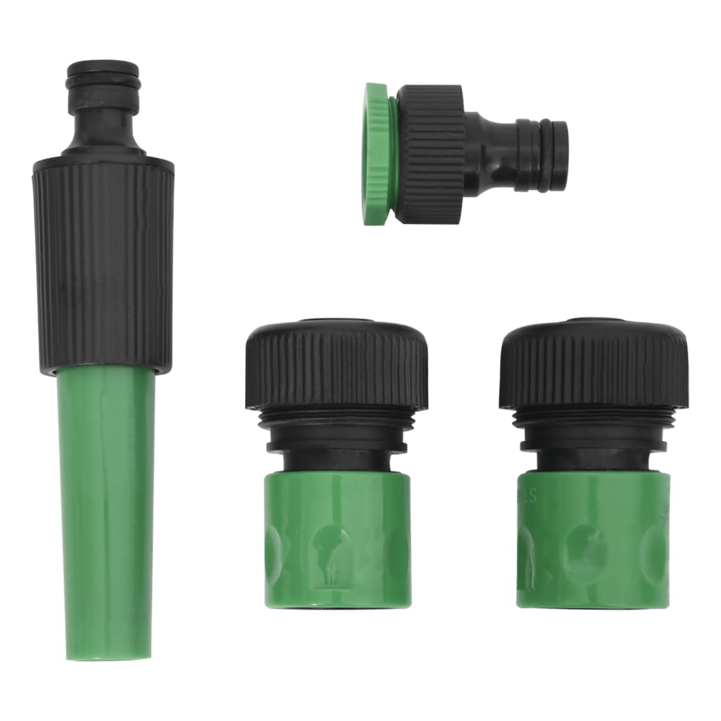 Tuinslang Met Koppelingsset 0,5'' 20 M Pvc Groen