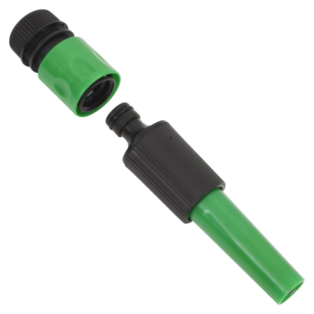 Tuinslang Met Koppelingsset 0,5'' 20 M Pvc Groen