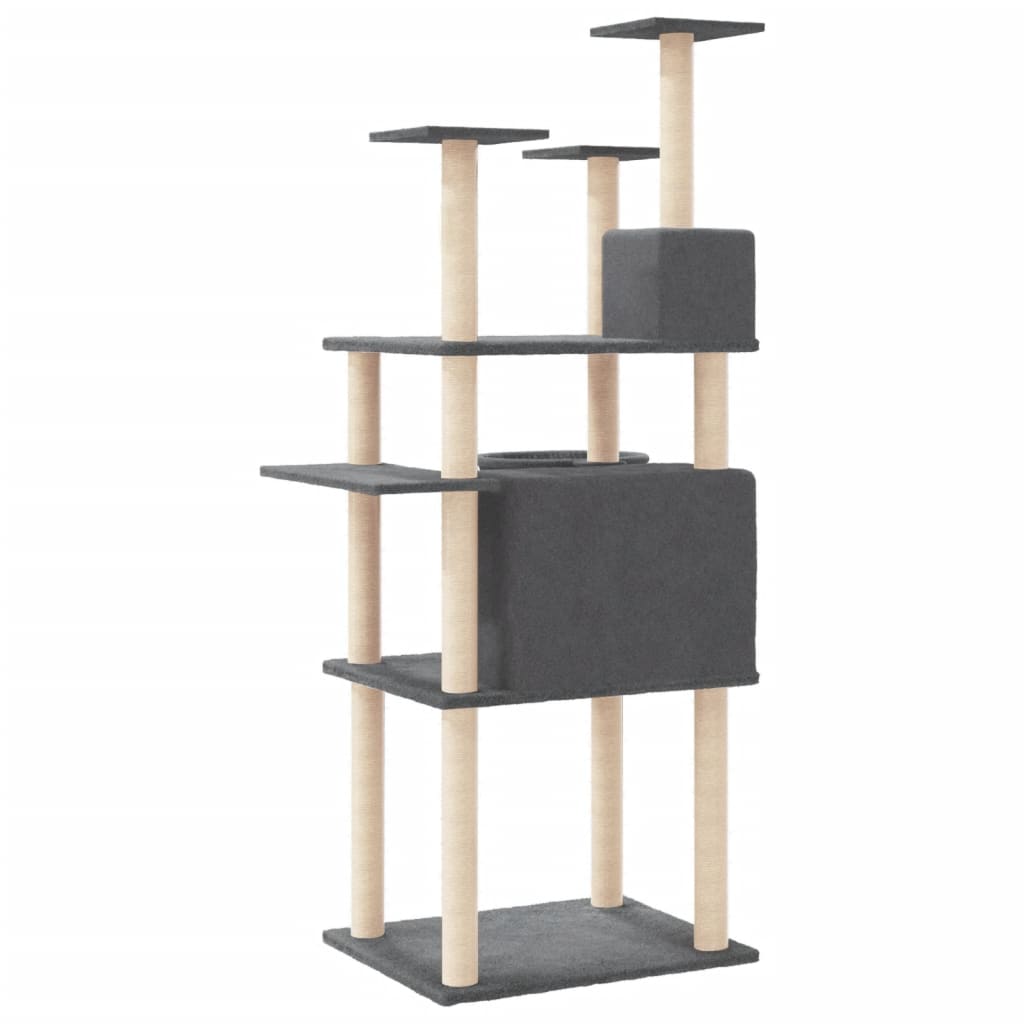 Kattenmeubel Met Sisal Krabpalen 166 Cm