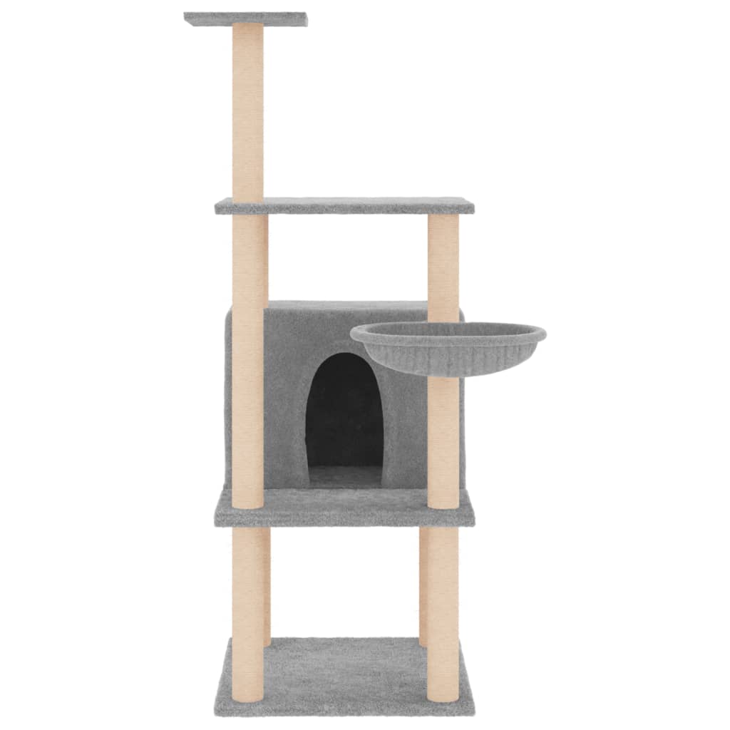 Kattenmeubel Met Sisal Krabpalen 132 Cm