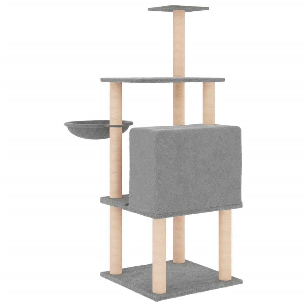 Kattenmeubel Met Sisal Krabpalen 132 Cm