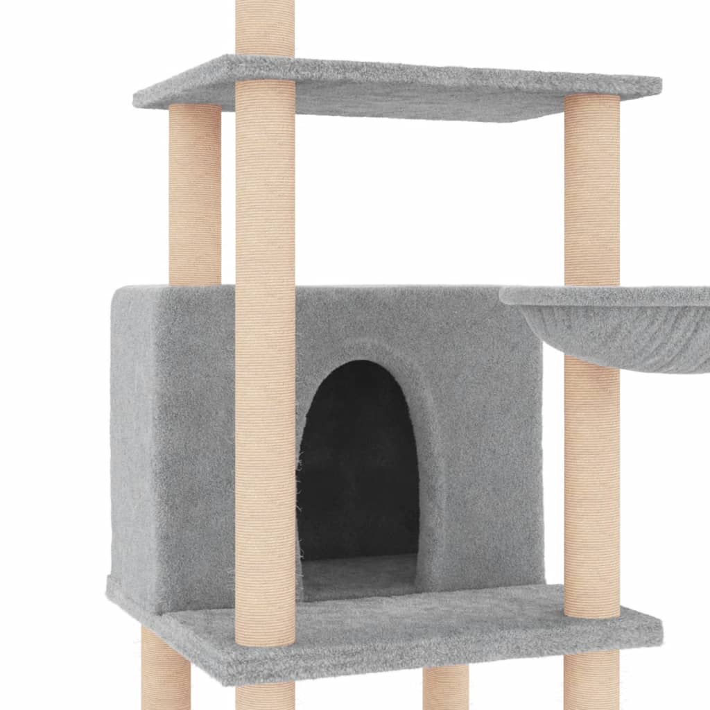 Kattenmeubel Met Sisal Krabpalen 132 Cm