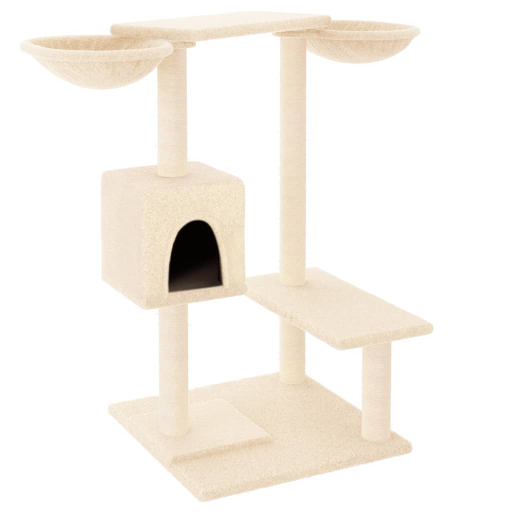 Kattenmeubel Met Krabpalen 82 Cm Kleurig