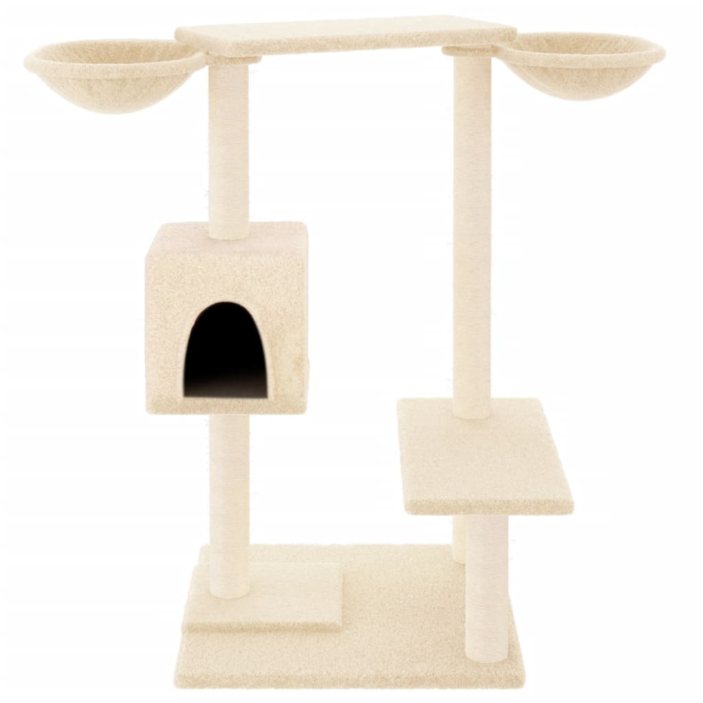 Kattenmeubel Met Krabpalen 82 Cm Kleurig