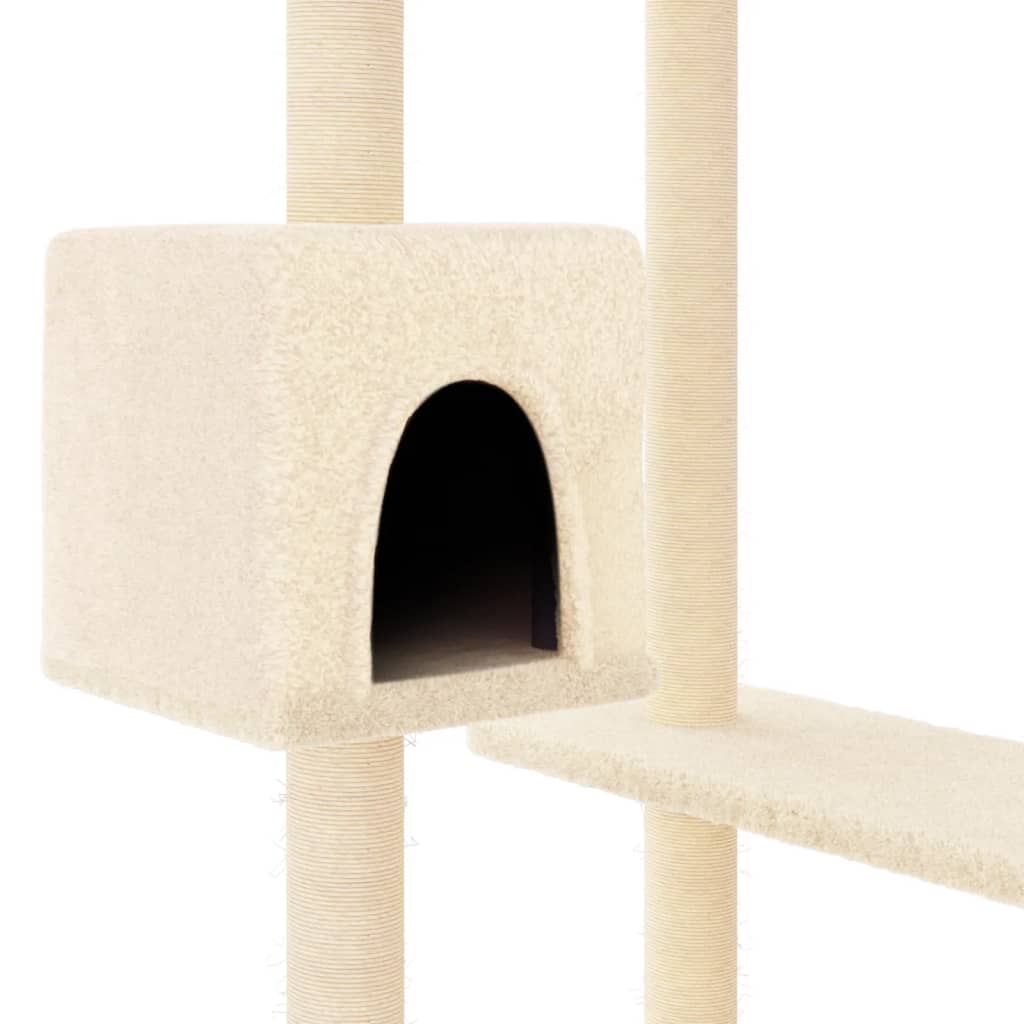 Kattenmeubel Met Krabpalen 82 Cm Kleurig