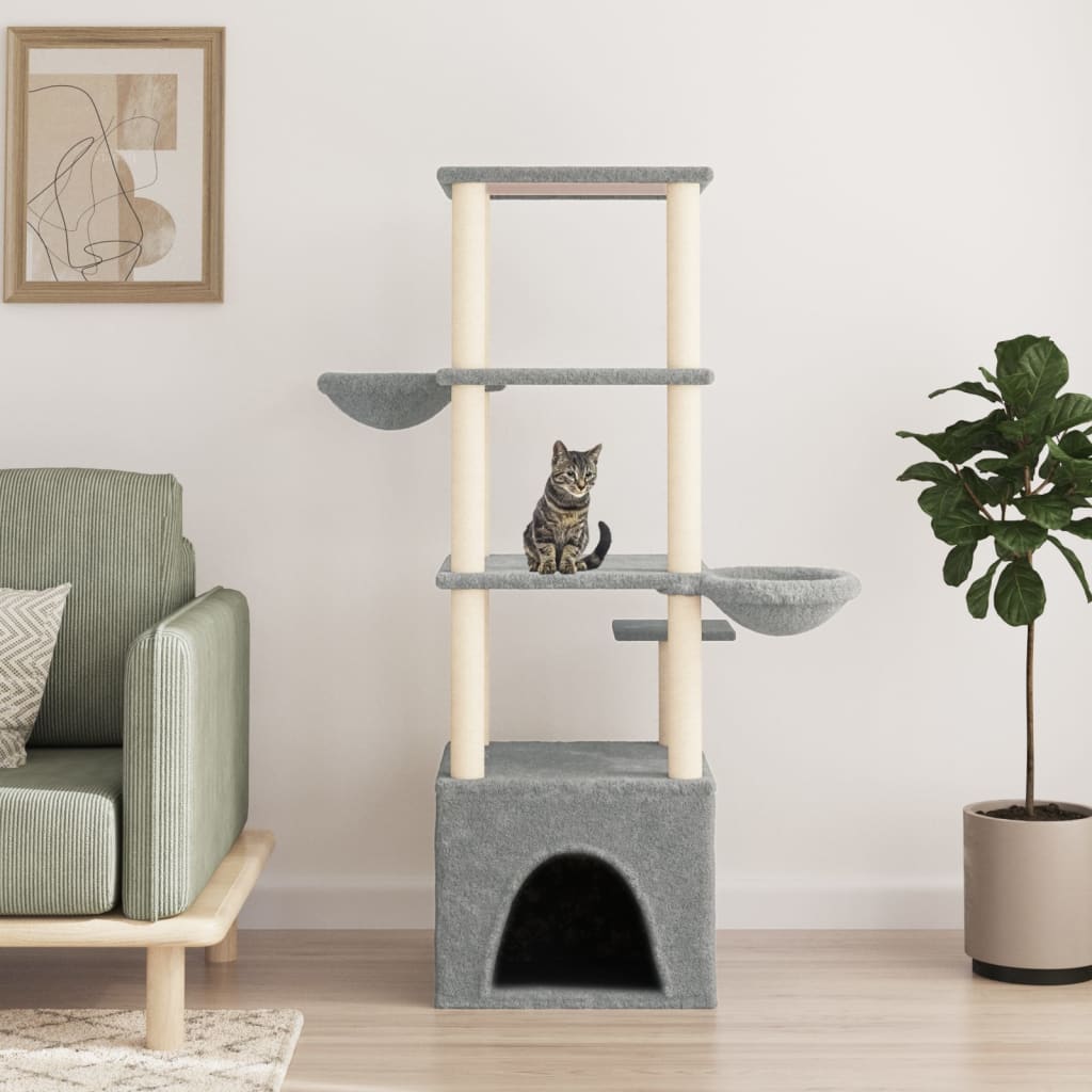 Kattenmeubel Met Sisal Krabpalen 147 Cm