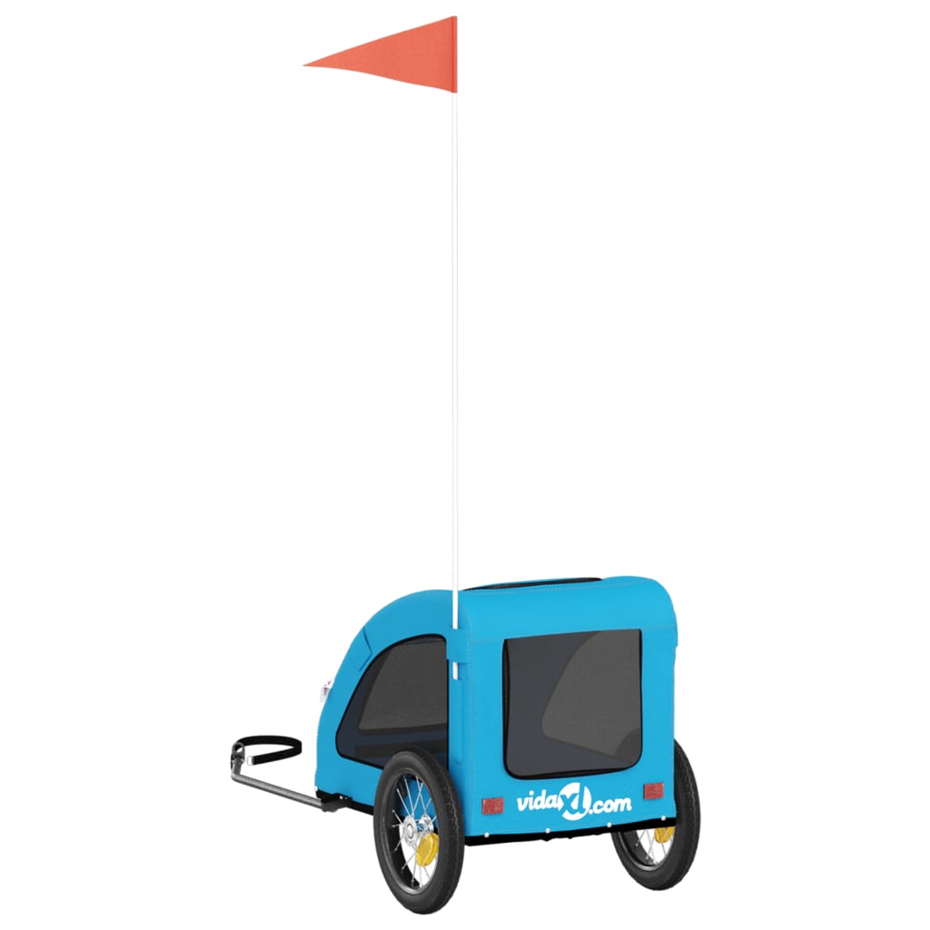 Hondenfietstrailer Oxford Stof En Ijzer