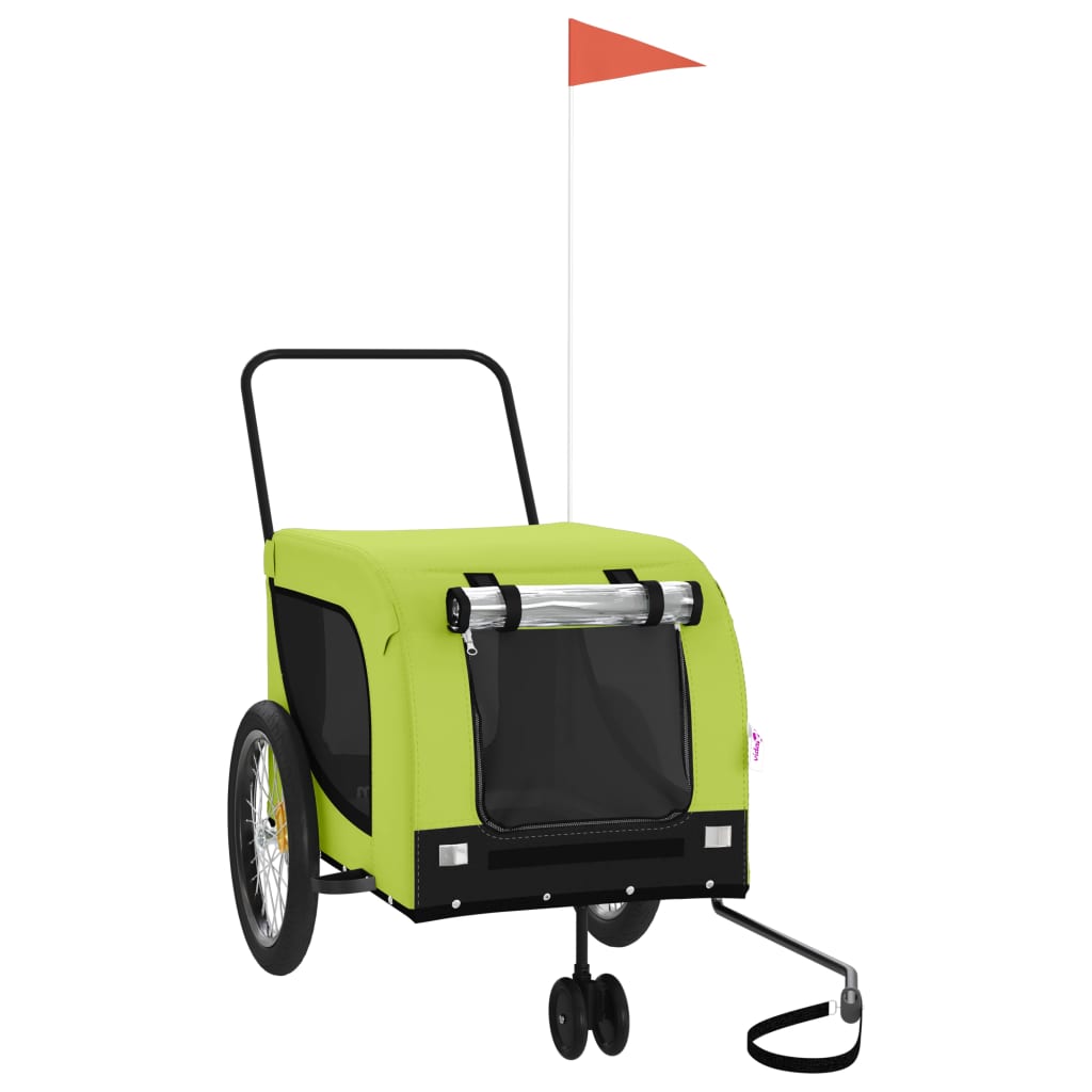 Hondenfietstrailer Oxford Stof En Ijzer