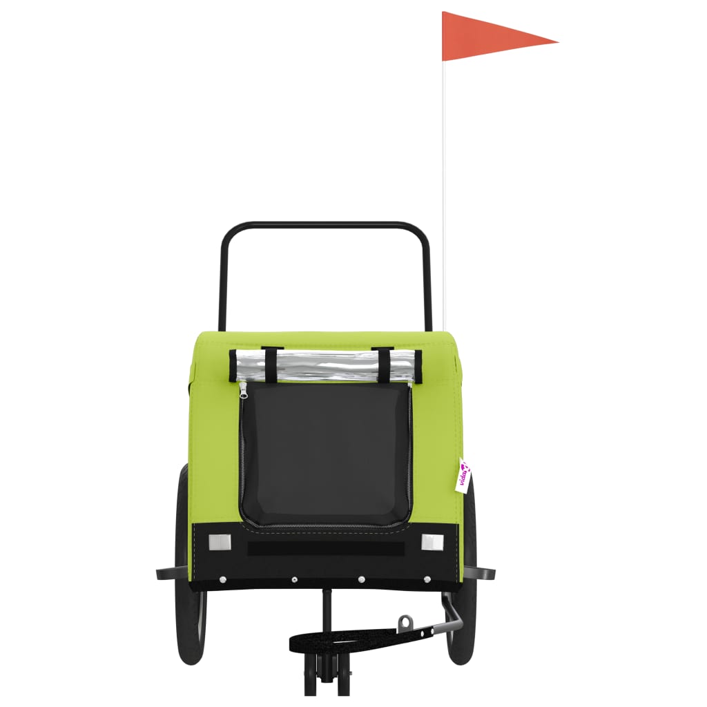 Hondenfietstrailer Oxford Stof En Ijzer