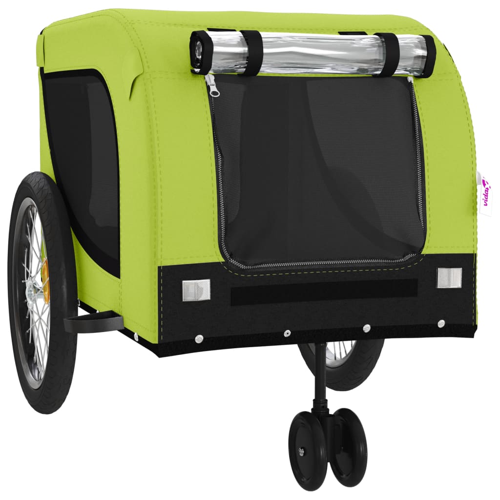 Hondenfietstrailer Oxford Stof En Ijzer