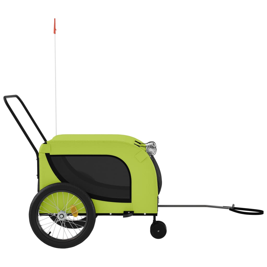 Hondenfietstrailer Oxford Stof En Ijzer