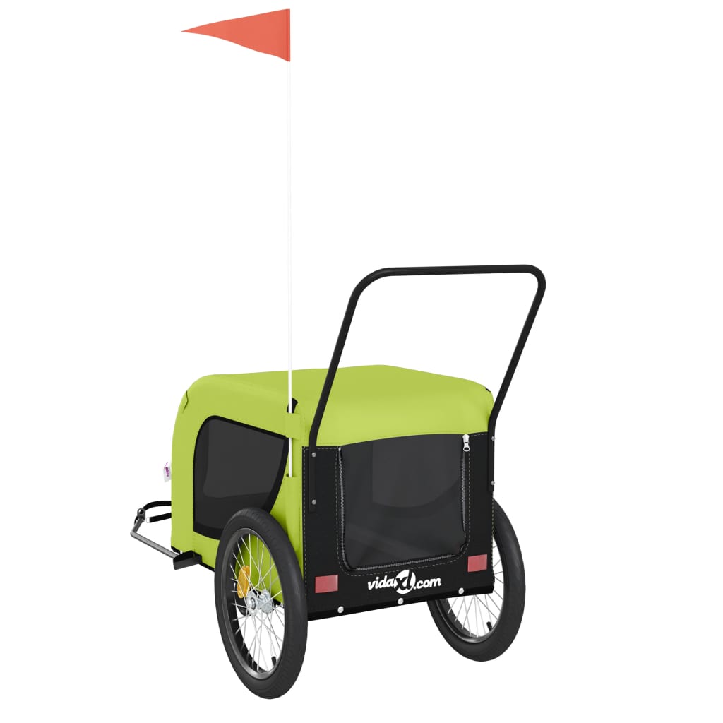 Hondenfietstrailer Oxford Stof En Ijzer