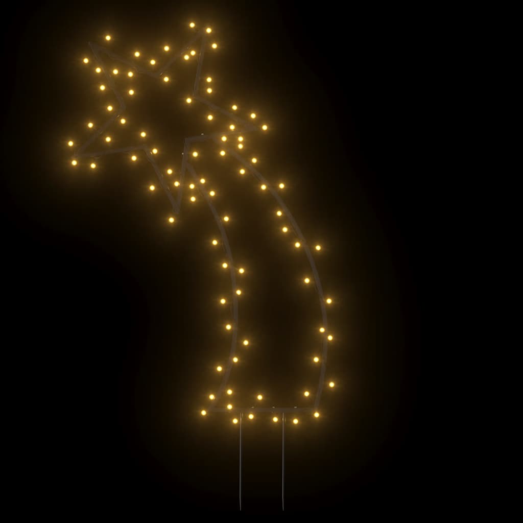 Kerstverlichting Meteoor Met Grondpinnen 80 Led's