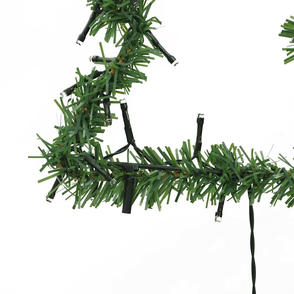 Kerstverlichting Kerstboom Met Grondpinnen 50 Led's 30 Cm