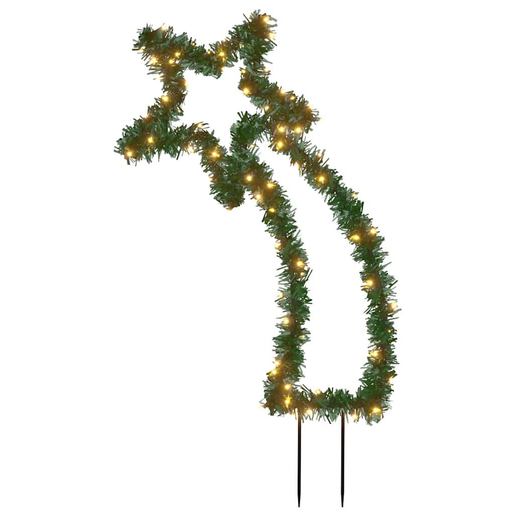 Kerstverlichting Meteoor Met Grondpinnen 80 Led's