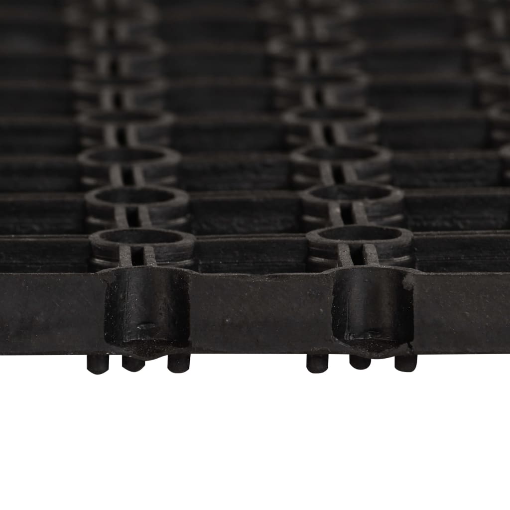 Deurmat Rechthoekig 60X80 Cm Rubber