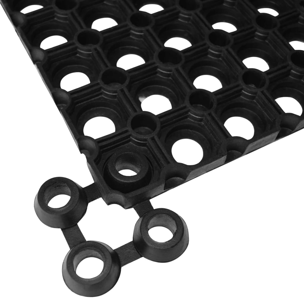 Deurmat Rechthoekig 60X80 Cm Rubber