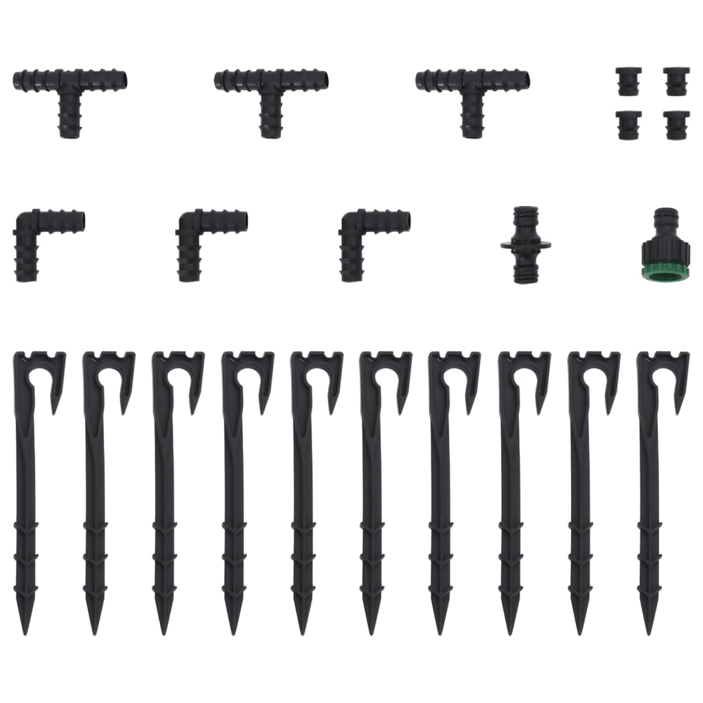 Druppelslang 0,6'' Rubber Zwart