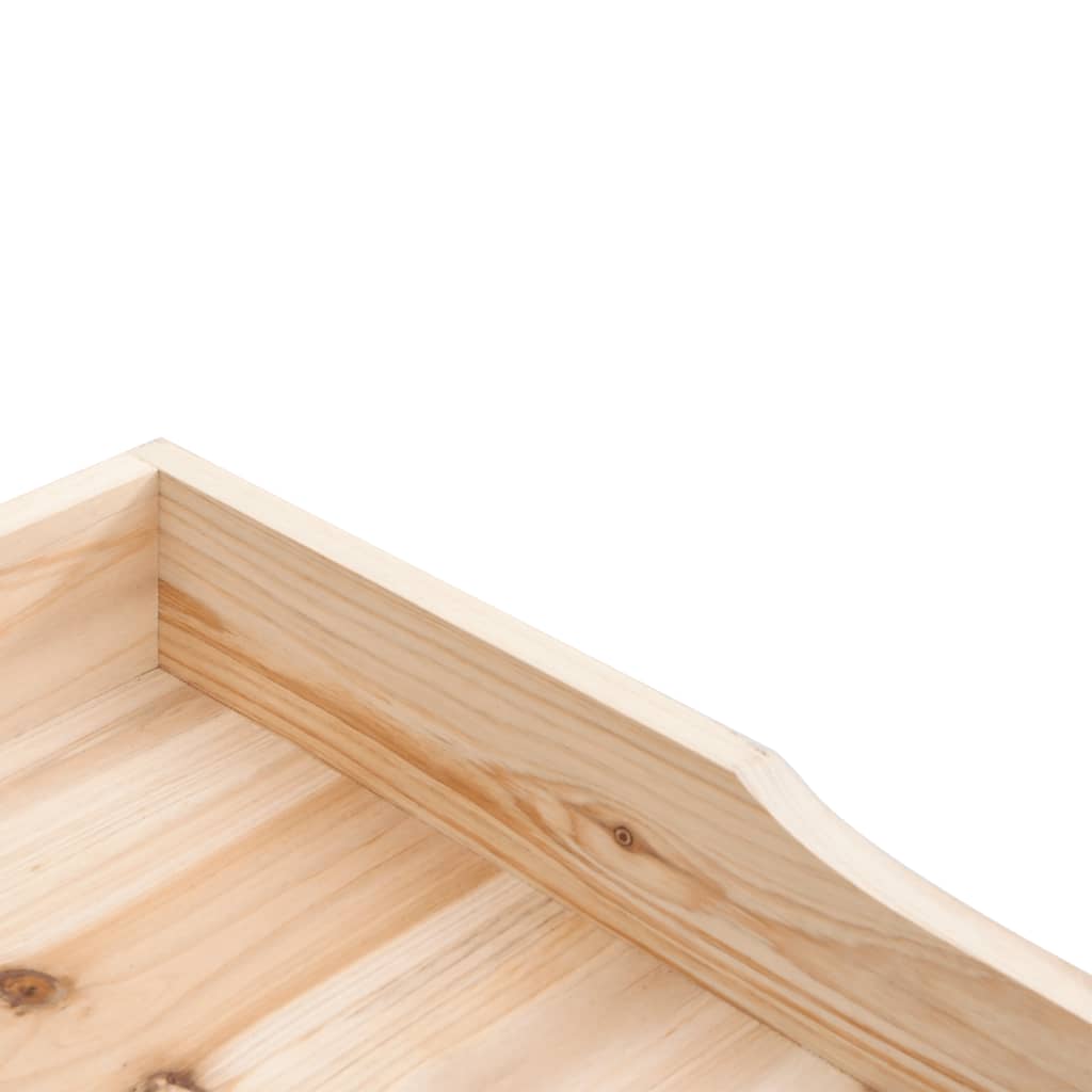 Plantentafel Met Schap 78X38X82,5 Cm Massief Vurenhout