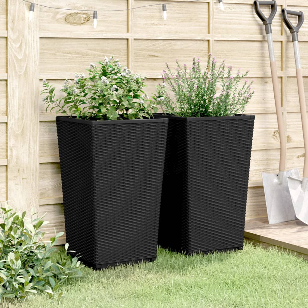 Plantenbakken 32,5X32,5X57 Cm Polypropeen