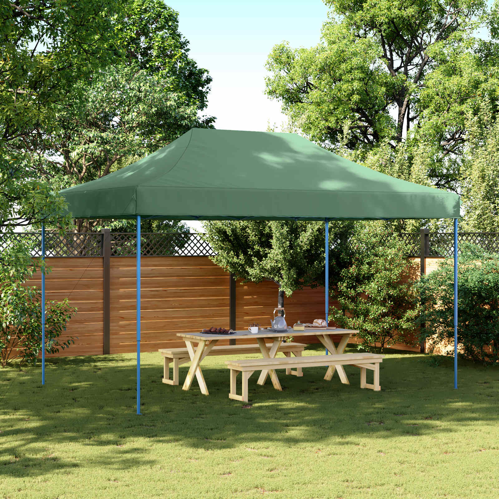 Partytent Inklapbaar Pop-Up 440X292X315 Cm