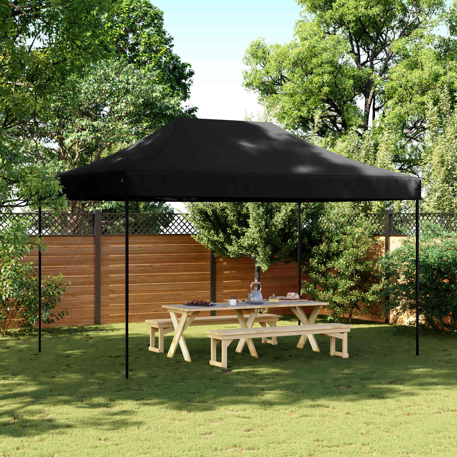 Partytent Inklapbaar Pop-Up 440X292X315 Cm