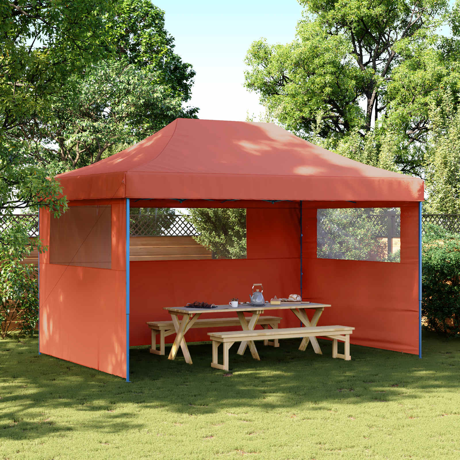 Partytent Inklapbaar Pop-Up Kleurig