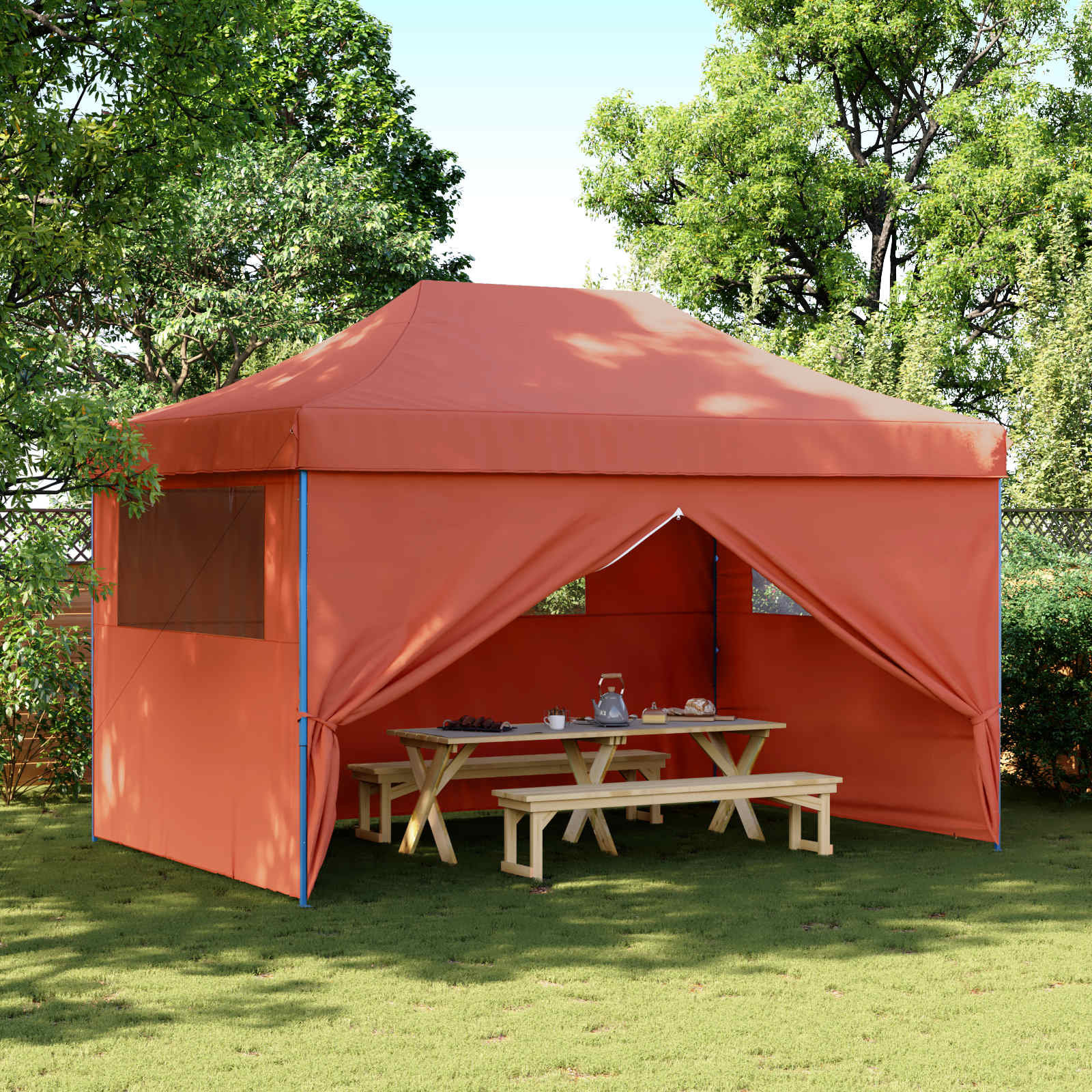Partytent Inklapbaar Pop-Up Kleurig