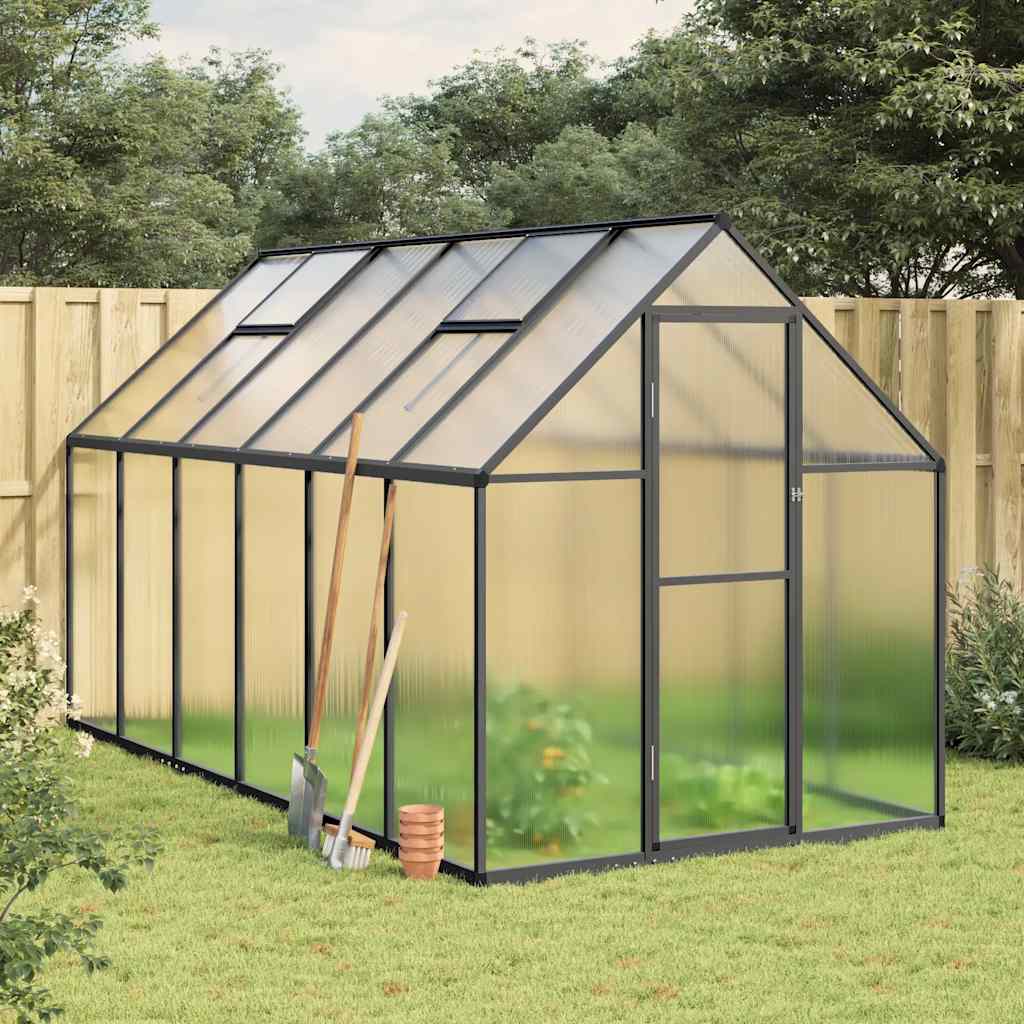 Tuinkas Met Basisframe Aluminium Kleur