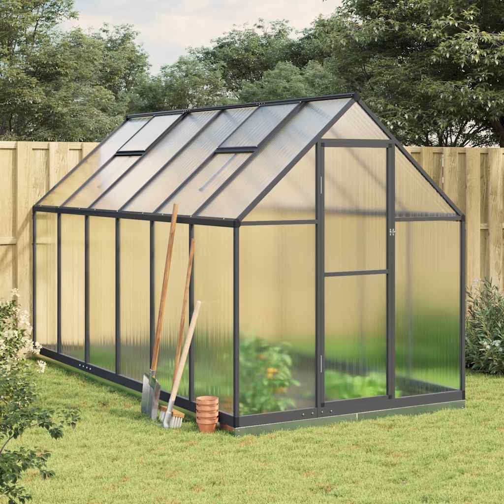 Tuinkas Met Basisframe Aluminium Kleur